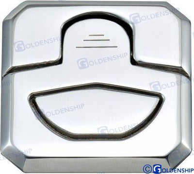 Tirador Inox Cuadrado 51X51MM Goldenship