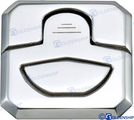 Tirador Inox Cuadrado 51X51MM Goldenship