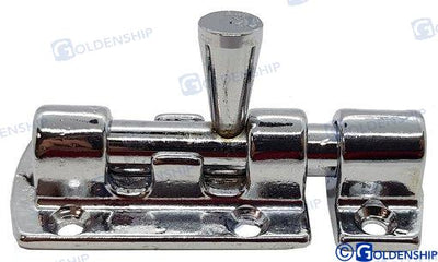 Cierre Pasador Laton Crom. 60 Mm. Goldenship