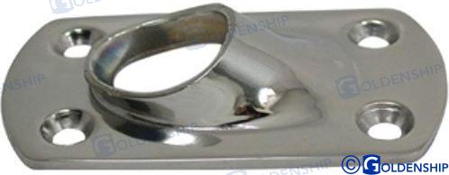 Base Rectang. Sold. 45º 1" Goldenship