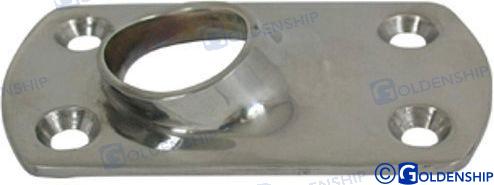Base Rectang. Sold. 60º 1" Goldenship