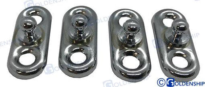 Pivote Doble Base (pack 4) Goldenship