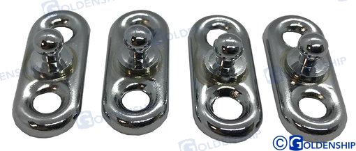 Pivote Doble Base (pack 4) Goldenship