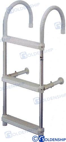 Escalera 4 Peldaños Ancho 26CM Goldenship