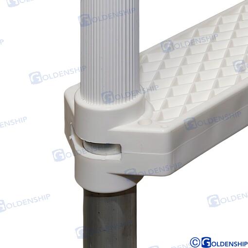 Escalera 5 Peldaños Ancho 26CM Goldenship