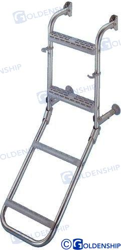 Escalera De Baño "C-90" 4P. Goldenship