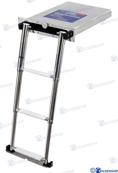 Escalera Plegable 3 Peldaños 390*88*854M Douglas Marine