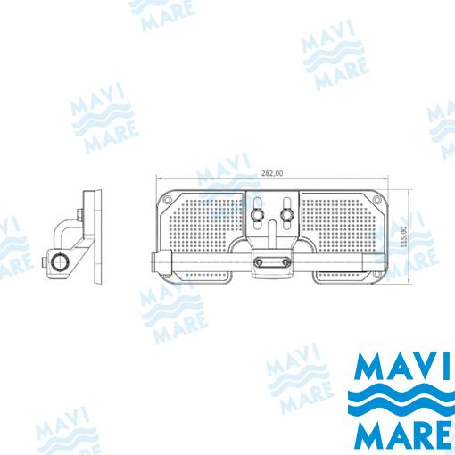 Placa Con Soporte Mavi Mare
