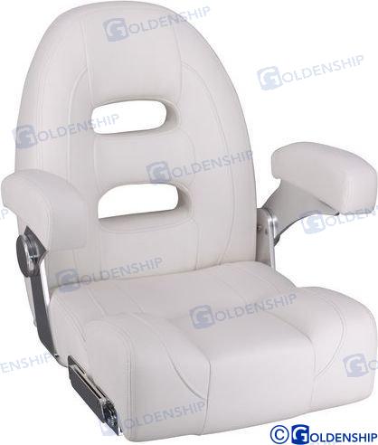 Asiento Piloto Blanco Goldenship