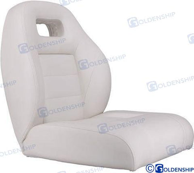 Asiento Piel Blanco Goldenship