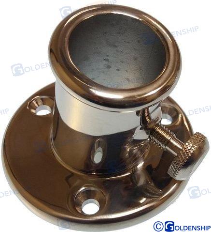 Base Inox Inclinada 25 Mm. Goldenship