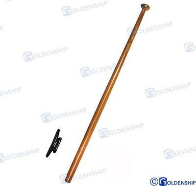 Asta Bandera Madera 120 Cm Goldenship