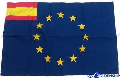 Bandera Cee/españa 40X60 Goldenship