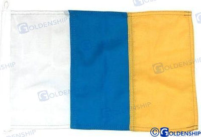 Bandera Canarias 30X45 Goldenship