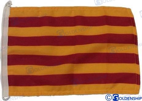 Bandera Cataluña 20X30 Goldenship
