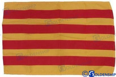 Bandera Cataluña 30X45 Goldenship