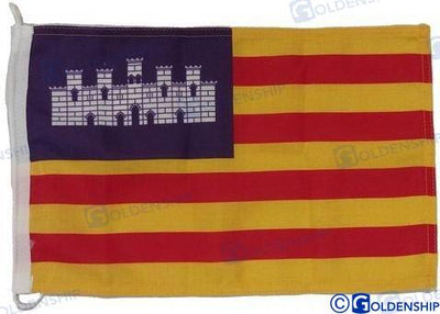Bandera Islas Baleares 20X30 Goldenship