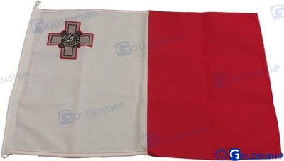 Bandera Malta 30X45 Goldenship
