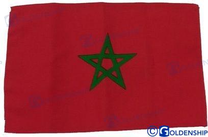 Bandera Marruecos 20X30 Goldenship