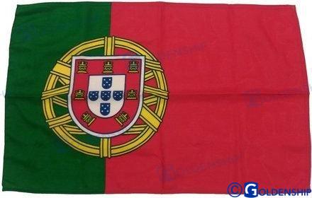 Bandera Portugal 40X60 Esc. Goldenship