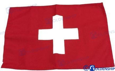 Bandera Suiza 20X30 Goldenship