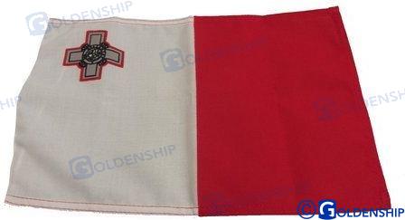 Bandera Malta 20X30 Goldenship