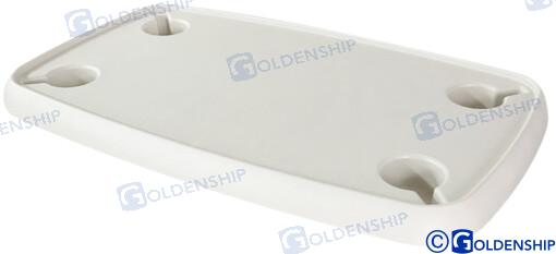 Mesa Rectangular Blanca 760 X 460 Mm Goldenship