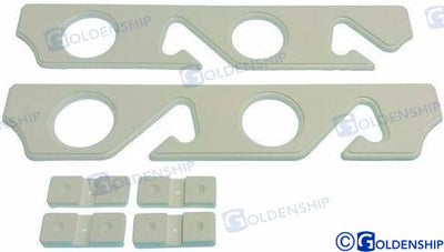 Soporte 4 Cañas 400X73X12 Goldenship