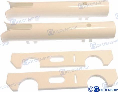 Soporte 2 Cañas Vertical Goldenship