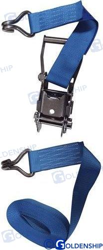 Cincha De Amarre Inox 2" - Azul - 8 M Goldenship