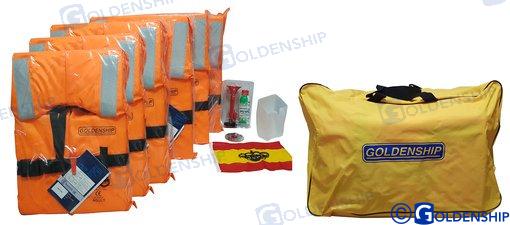 Equipo De Seguridad 6X100NW Goldenship