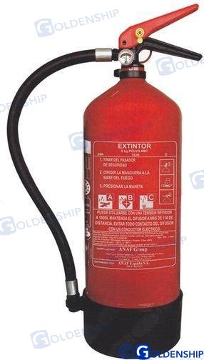 Extintor 6 Kg. Abc Goldenship
