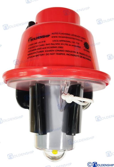 Luz Solas Para Aro Salvavidas Goldenship
