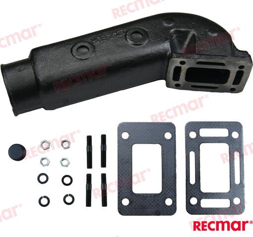 Codo Indmar 3,5" 53-2027-T