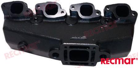 Colector Escape Mercruiser V8 Bloque Gr