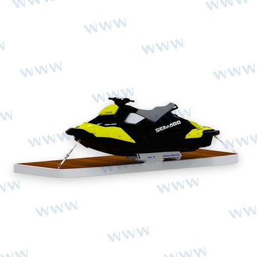 Anclaje Davit H3OS - 210KG Manual Hurley