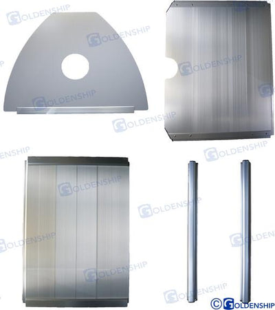 Suelo Aluminio HSD230 Goldenship