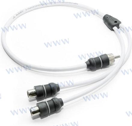 Cable "y" Adaptador 1 Macho A 2 Hembra JL Audio