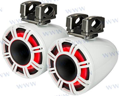 Altavoces Wake 11" Kicker Blanco Led