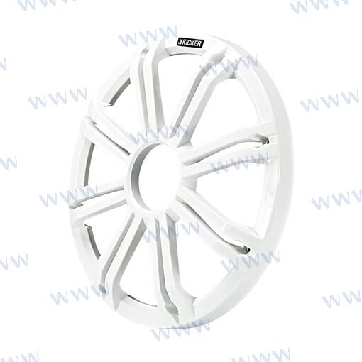 Rejilla Subwoofer Con Led Blanco Kicker