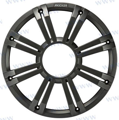 Rejilla 12" Para Subwoofer Led Carbon Kicker