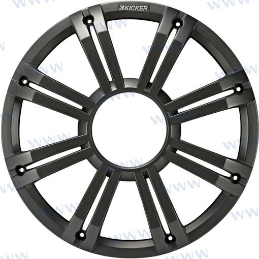 Rejilla Subwoofer 12" Blanco Led Kicker