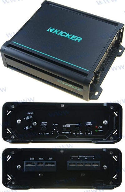 Amplificador 150W 2CANALES Kicker