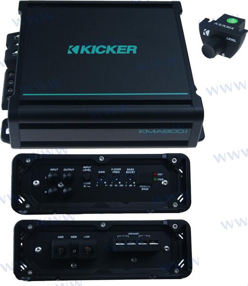 Amplificador 800W 1 Canal Subwoofer Kicker