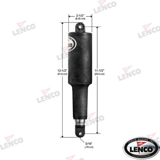 Cilindro Lenco 2-1/4" 12V