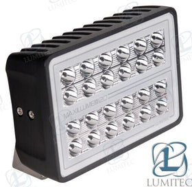 Luz Cubierta Maxillume H120 Negra Lumitec
