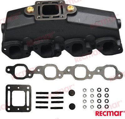 Colector Escape Mercruiser V8 Bloque Gr. 807078T10
