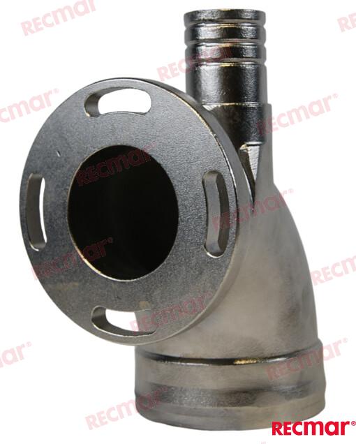 Codo Escape Inox Yanmar (Ref. MAR119173-13501INOX)