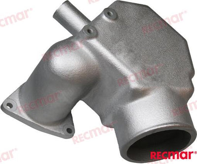 Codo Escape Inox Yanmar 119174-13501