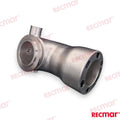Codo Escape Inox Yanmar 119574-13530